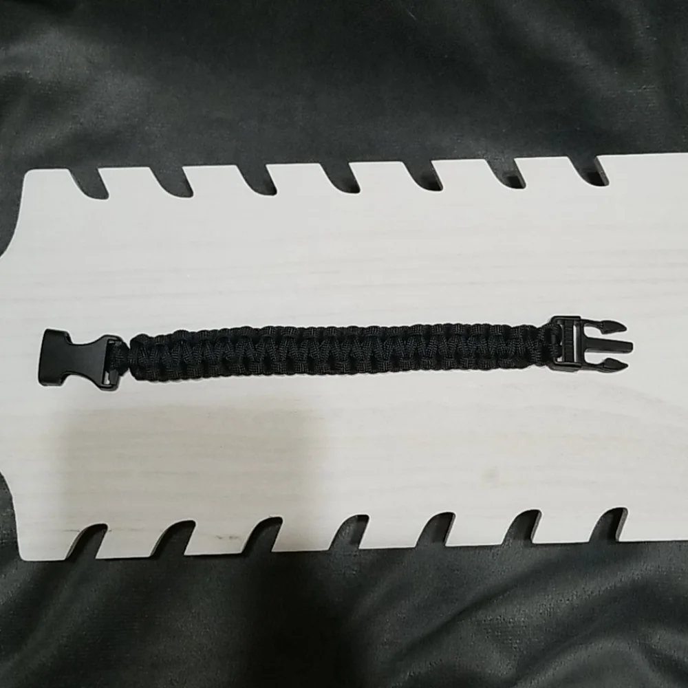 Black Paracord Bracelet